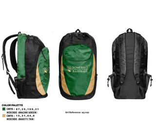 Gear Bag, Somerset Christian School Baseball, Baseball, Teamtime, Team time, sublimation, custom sports apparel, team uniforms, spirit wear, spiritwear, sports uniforms, custom shirts, team store, custom team store, fundraiser sports, apparel fundraiser