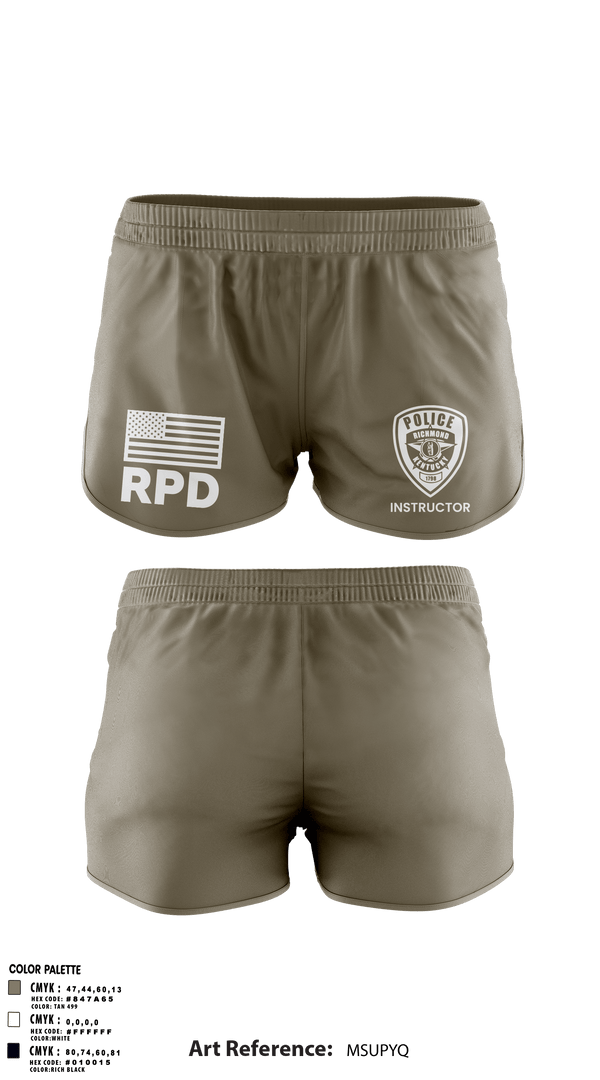 Ranger Panties, Richmond Police, Police, Teamtime, Team time, sublimation, custom sports apparel, team uniforms, spirit wear, spiritwear, sports uniforms, custom shirts, team store, custom team store, fundraiser sports, apparel fundraiser