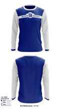 Belleview High School Basketball 92931608 Long Sleeve Shooting Shirt - 1