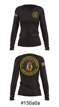 2/8 14118320 Women's Long Sleeve V-neck Shirt - 37