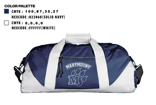 Duffle Bag, Marymount School, Spirit Store, Teamtime, Team time, sublimation, custom sports apparel, team uniforms, spirit wear, spiritwear, sports uniforms, custom shirts, team store, custom team store, fundraiser sports, apparel fundraiser