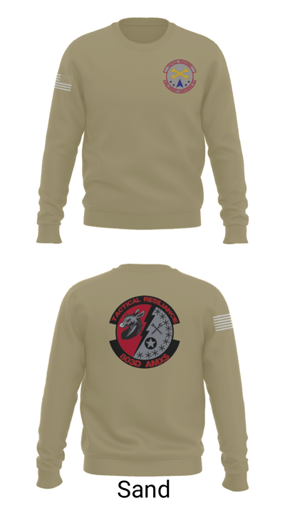 803rd AMXS 6035859 Crew Neck Sweatshirt - 12