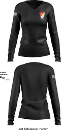 3-17 ACS 70339426 Women's Long Sleeve V-neck Shirt - 1