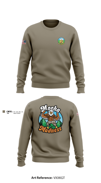 62nd Aerial Port Squadron 88034508 Crew Neck Sweatshirt - 2