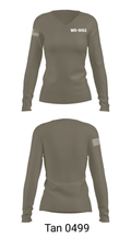 WI-951 11898011 Women's Long Sleeve V-neck Shirt - 41