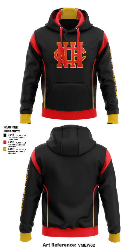 Hoodie, North College Hill High School Basketball, Women's Basketball, Teamtime, Team time, sublimation, custom sports apparel, team uniforms, spirit wear, spiritwear, sports uniforms, custom shirts, team store, custom team store, fundraiser sports, apparel fundraiser