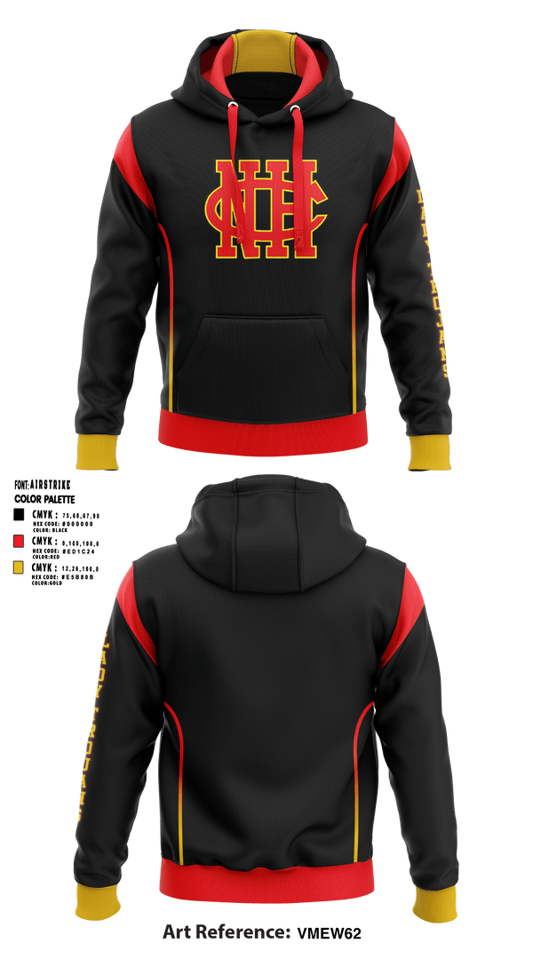 Hoodie, North College Hill High School Basketball, Women's Basketball, Teamtime, Team time, sublimation, custom sports apparel, team uniforms, spirit wear, spiritwear, sports uniforms, custom shirts, team store, custom team store, fundraiser sports, apparel fundraiser