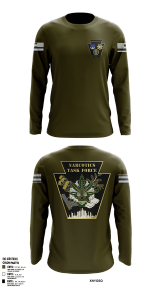 Long Sleeve Performance Shirt, Narcotics, Police, Teamtime, Team time, sublimation, custom sports apparel, team uniforms, spirit wear, spiritwear, sports uniforms, custom shirts, team store, custom team store, fundraiser sports, apparel fundraiser