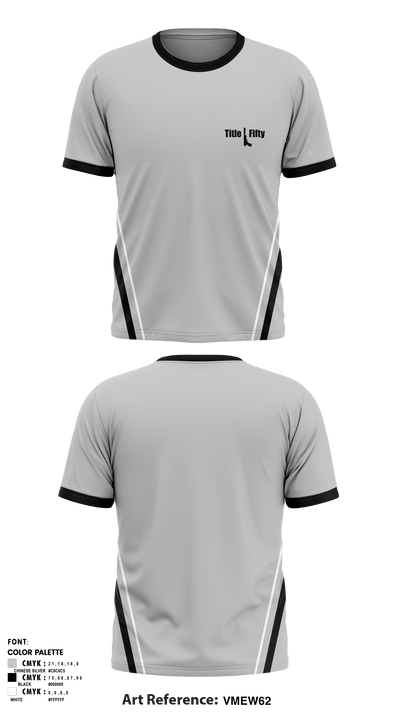 Title Fifty Productions 93543181 Short Sleeve Performance Shirt - 1