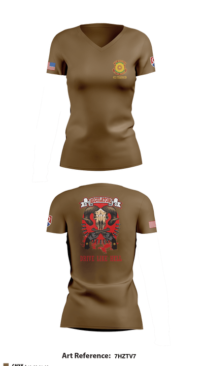 423 TC 57126457 Women's Short Sleeve V-neck Shirt - 5