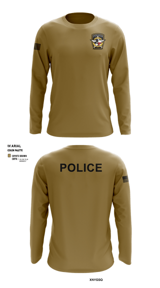Long Sleeve Performance Shirt, , Police, Teamtime, Team time, sublimation, custom sports apparel, team uniforms, spirit wear, spiritwear, sports uniforms, custom shirts, team store, custom team store, fundraiser sports, apparel fundraiser