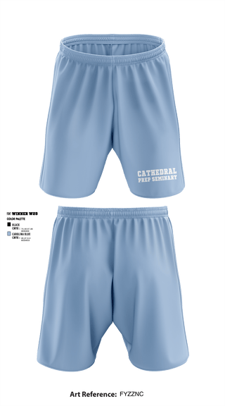Athletic Shorts With Pockets, Cathedral Prep Seminary, Spirit Store, Teamtime, Team time, sublimation, custom sports apparel, team uniforms, spirit wear, spiritwear, sports uniforms, custom shirts, team store, custom team store, fundraiser sports, apparel fundraiser