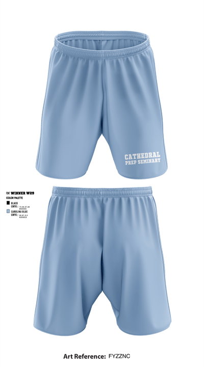 Cathedral Prep Seminary 26405407 Athletic Shorts With Pockets - 3