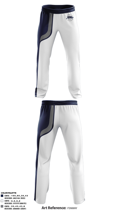Surprise Lake Middle School Wrestling 38458964 Sweatpants - 45