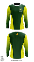 Clay High School Bowling 13055976 Long Sleeve Performance Shirt - 1