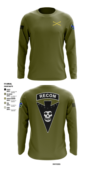 Long Sleeve Performance Shirt, , Army, Teamtime, Team time, sublimation, custom sports apparel, team uniforms, spirit wear, spiritwear, sports uniforms, custom shirts, team store, custom team store, fundraiser sports, apparel fundraiser