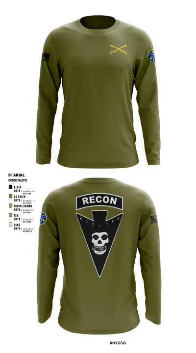 3/278 Armored Calvary Regiment 57774458 Long Sleeve Performance Shirt - 7