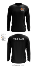 CK Wrestling 95145120 Long Sleeve Performance Shirt - 2