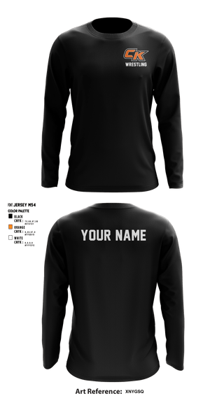 Long Sleeve Performance Shirt, CK Wrestling, Wrestling, Teamtime, Team time, sublimation, custom sports apparel, team uniforms, spirit wear, spiritwear, sports uniforms, custom shirts, team store, custom team store, fundraiser sports, apparel fundraiser