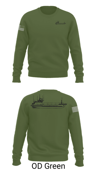 Crew Neck Sweatshirt, , Army, Teamtime, Team time, sublimation, custom sports apparel, team uniforms, spirit wear, spiritwear, sports uniforms, custom shirts, team store, custom team store, fundraiser sports, apparel fundraiser
