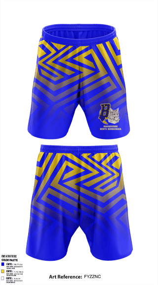 Athletic Shorts With Pockets, Baboquivari High School Basketball, Men's Basketball, Teamtime, Team time, sublimation, custom sports apparel, team uniforms, spirit wear, spiritwear, sports uniforms, custom shirts, team store, custom team store, fundraiser sports, apparel fundraiser