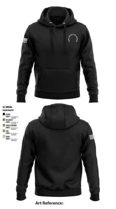 Bingham County Sheriff 36858547 Hoodie - 1