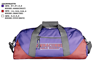 Duffle Bag, Winnacunnet High School Field Hockey, Field Hockey, Teamtime, Team time, sublimation, custom sports apparel, team uniforms, spirit wear, spiritwear, sports uniforms, custom shirts, team store, custom team store, fundraiser sports, apparel fundraiser