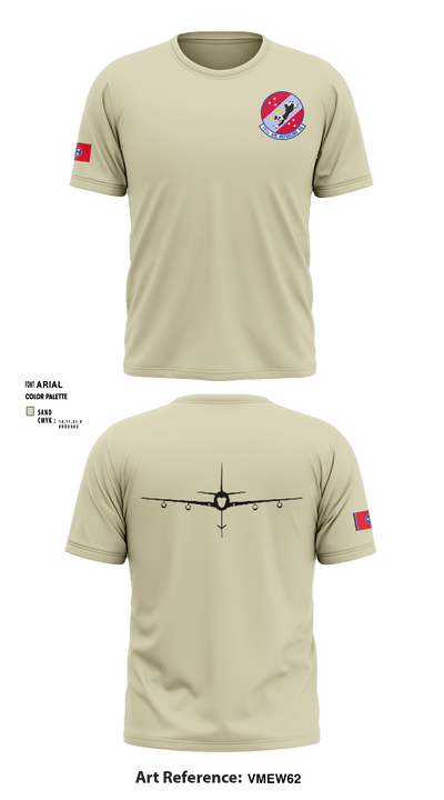 151st Air Refueling Squadron 9193987 Short Sleeve Performance Shirt - 5