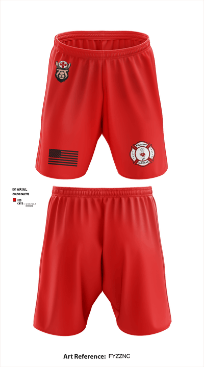 Alpha Company, WBAMC 94187438 Athletic Shorts With Pockets - 6