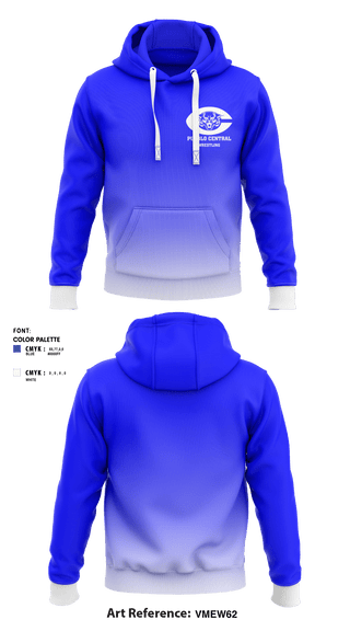 Hoodie, Pueblo Central High School Wrestling, Wrestling, Teamtime, Team time, sublimation, custom sports apparel, team uniforms, spirit wear, spiritwear, sports uniforms, custom shirts, team store, custom team store, fundraiser sports, apparel fundraiser