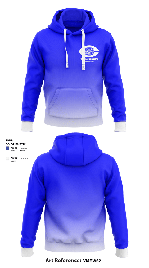 Hoodie, Pueblo Central High School Wrestling, Wrestling, Teamtime, Team time, sublimation, custom sports apparel, team uniforms, spirit wear, spiritwear, sports uniforms, custom shirts, team store, custom team store, fundraiser sports, apparel fundraiser