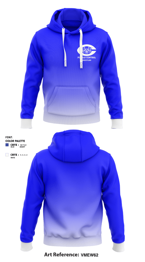 Hoodie, Pueblo Central High School Wrestling, Wrestling, Teamtime, Team time, sublimation, custom sports apparel, team uniforms, spirit wear, spiritwear, sports uniforms, custom shirts, team store, custom team store, fundraiser sports, apparel fundraiser