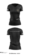 City of Bartlett City Jail 55207514 Women's Short Sleeve V-neck Shirt - 1