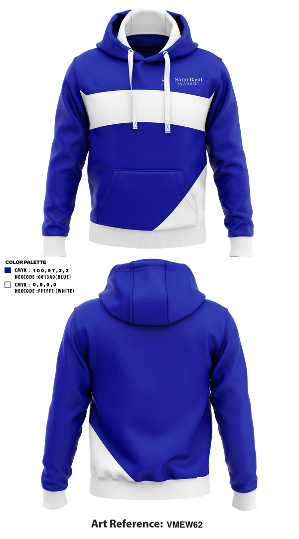 Hoodie, St Basil Academy Of Classical Studies, Spirit Store, Teamtime, Team time, sublimation, custom sports apparel, team uniforms, spirit wear, spiritwear, sports uniforms, custom shirts, team store, custom team store, fundraiser sports, apparel fundraiser