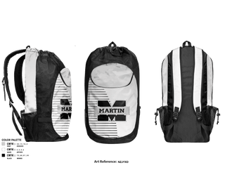 Gear Bag, Martin County High School Women's Basketball, Women's Basketball, Teamtime, Team time, sublimation, custom sports apparel, team uniforms, spirit wear, spiritwear, sports uniforms, custom shirts, team store, custom team store, fundraiser sports, apparel fundraiser