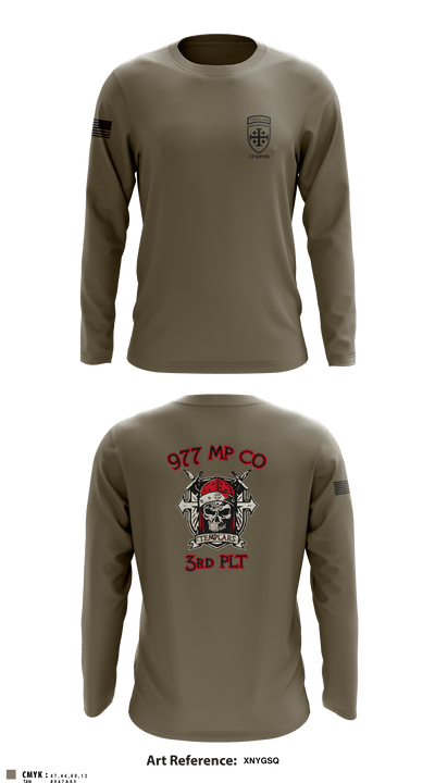 3/977 MP CO PL 28887124 Long Sleeve Performance Shirt - 1
