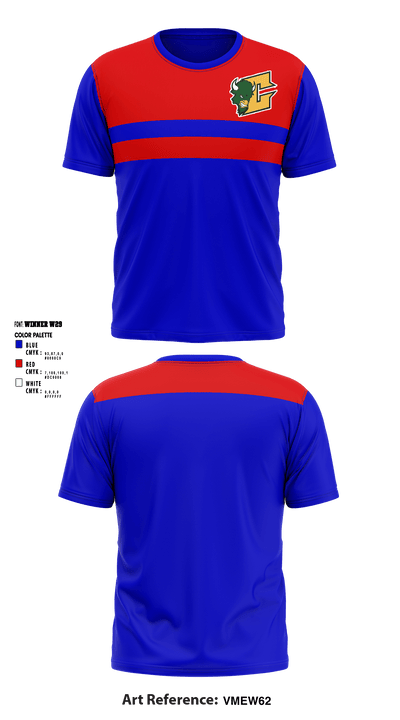 Carmel High School 42911704 Short Sleeve Performance Shirt - 1