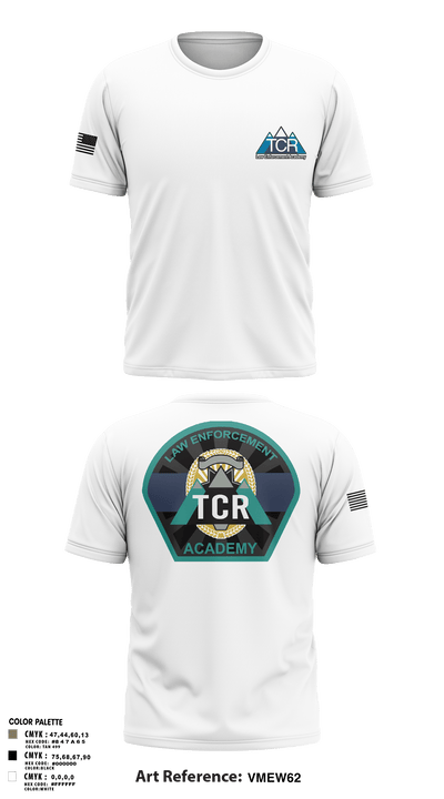 TCR LE ACADEMY 50847747 Short Sleeve Performance Shirt - 3