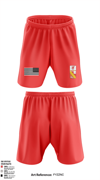 Athletic Shorts With Pockets, 3/13th Field Artillery Battalion, Army, Teamtime, Team time, sublimation, custom sports apparel, team uniforms, spirit wear, spiritwear, sports uniforms, custom shirts, team store, custom team store, fundraiser sports, apparel fundraiser