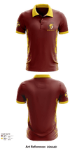 Baker High School Basketball 63681281 Short Sleeve Performance Polo - 1