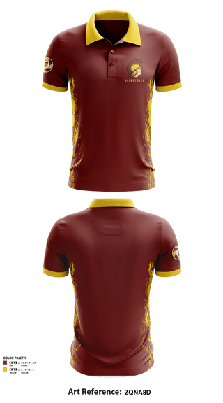 Short Sleeve Performance Polo, Baker High School Basketball, Women's Basketball, Teamtime, Team time, sublimation, custom sports apparel, team uniforms, spirit wear, spiritwear, sports uniforms, custom shirts, team store, custom team store, fundraiser sports, apparel fundraiser
