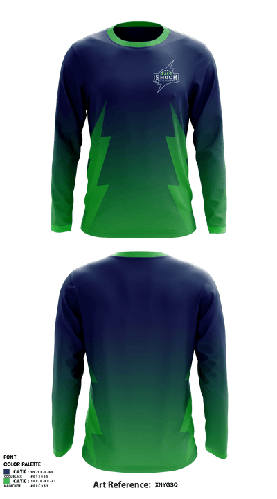 SHOCK ELITE 76117033 Long Sleeve Shooting Shirt - 1