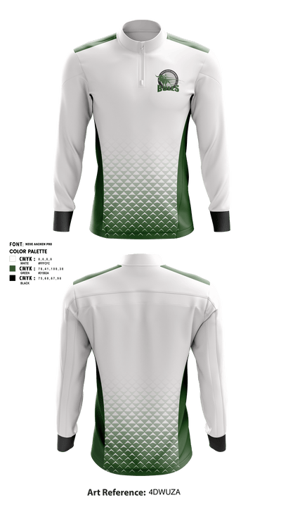 Sarasota Suncoast Academy 29121849 Quarter Zip Jacket - 1