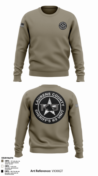 Crew Neck Sweatshirt, , Police, Teamtime, Team time, sublimation, custom sports apparel, team uniforms, spirit wear, spiritwear, sports uniforms, custom shirts, team store, custom team store, fundraiser sports, apparel fundraiser