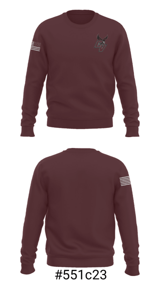 Crew Neck Sweatshirt, Chattanooga Valley Middle School Basketball, Men's Basketball, Teamtime, Team time, sublimation, custom sports apparel, team uniforms, spirit wear, spiritwear, sports uniforms, custom shirts, team store, custom team store, fundraiser sports, apparel fundraiser