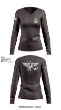 Salisbury Police Special Response Team 23814331 Women's Long Sleeve V-neck Shirt - 5