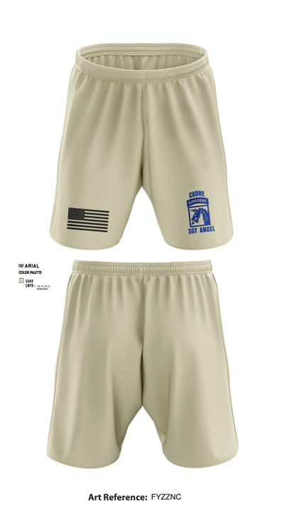 XVIII AIRBORNE CORPS 70736861 Athletic Shorts With Pockets - 1