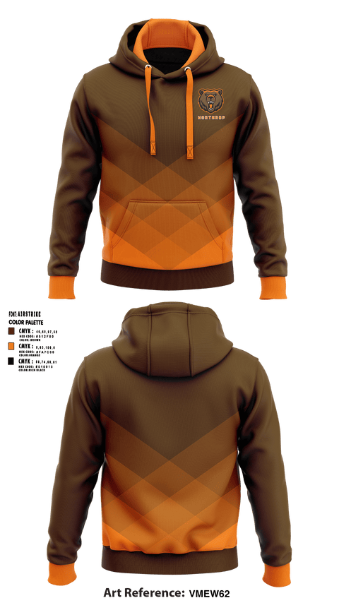 Hoodie, Northrop High School, Spirit Store, Teamtime, Team time, sublimation, custom sports apparel, team uniforms, spirit wear, spiritwear, sports uniforms, custom shirts, team store, custom team store, fundraiser sports, apparel fundraiser