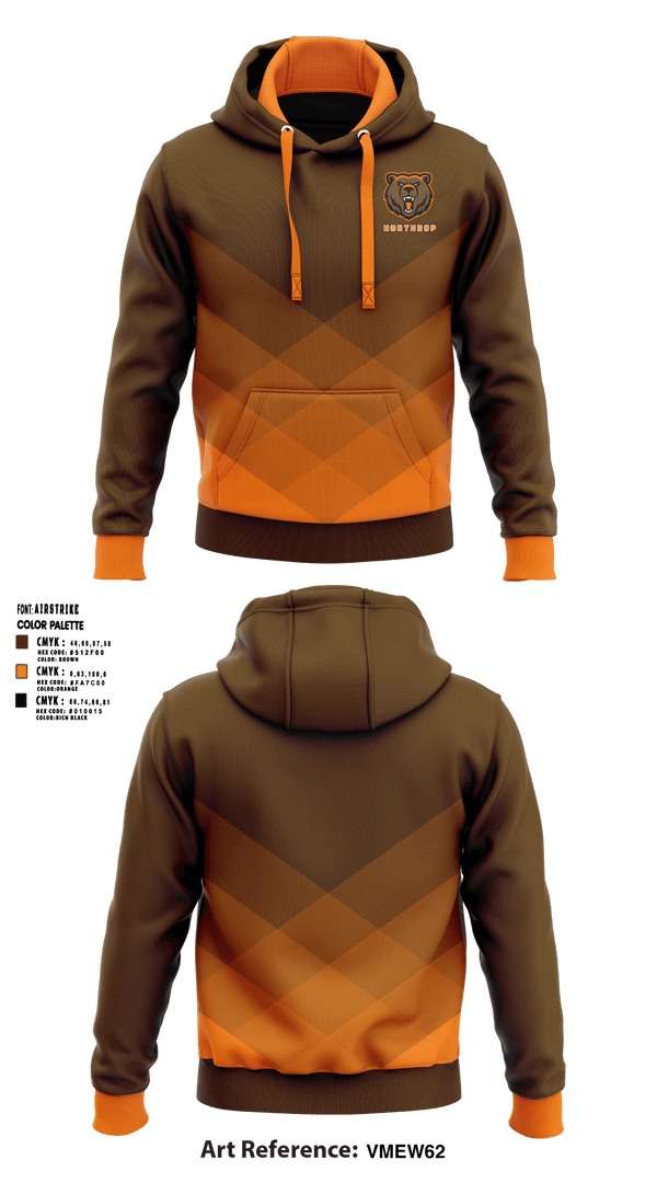 Hoodie, Northrop High School, Spirit Store, Teamtime, Team time, sublimation, custom sports apparel, team uniforms, spirit wear, spiritwear, sports uniforms, custom shirts, team store, custom team store, fundraiser sports, apparel fundraiser