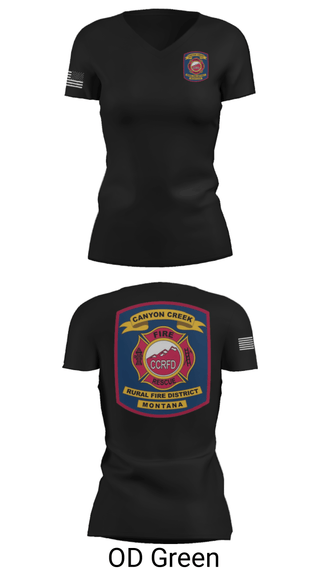 Women's Short Sleeve Vneck Shirt, , Fire Department, Teamtime, Team time, sublimation, custom sports apparel, team uniforms, spirit wear, spiritwear, sports uniforms, custom shirts, team store, custom team store, fundraiser sports, apparel fundraiser